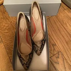 Rockport スネーク柄 ハイヒール