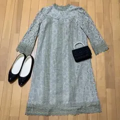 プロポーションボディドレッシング クラシカルレースワンピース