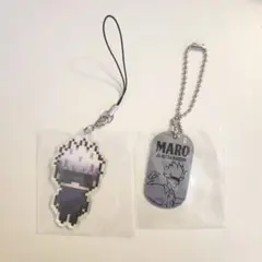 呪術廻戦 五条悟 ぷちびっと MARO アクリルキーホルダー チャーム