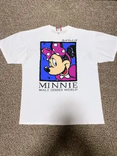 ★最高好配色プリント‼️ビッグサイズ★90s USA製 ミニーTシャツ XL‼️