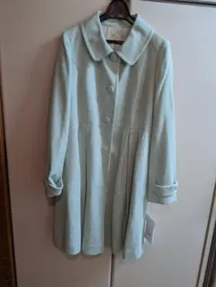 レッセパッセ　グリーン系スプリングコート　9号　M サイズ38