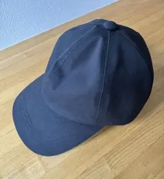 無印良品UVカットキャップ　５５～５９ｃｍ　黒　浸透撥水防水テープ使いのサムネイル