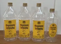 Suntory Whisky 空きペットボトル2.7L 1.92L セット