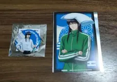 3年Z組 銀八先生 ドン・キホーテ 缶バッジ 購入特典イラストカード 桂小太郎