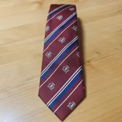 赤いストライプ ネクタイ