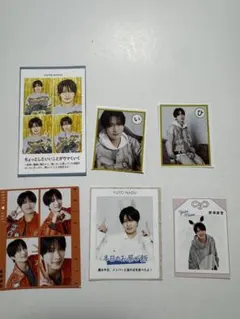 那須雄登 テレビ誌切り抜き 6枚セット 4カット 推しお守り