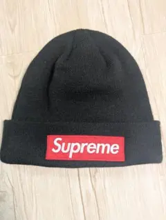 Supreme ブラック ニット帽