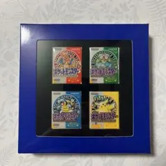 ポケモンセンター限定 パッケージピンズ 赤・緑・青・ピカチュウ