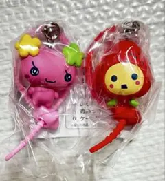 たまごっち　カラフルマルチチャーム いちごっち　ふらわっち