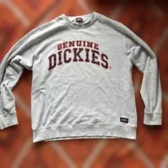 Dickies グレー トレーナー Lサイズ　デッキーズ　画像優先します