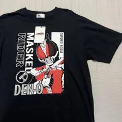 新品　仮面ライダー　電王　Tシャツ　メンズ　LL 黒