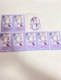 にじさんじ　ジューンブライド チェキ風カード 不破湊　7枚レアノーマル特典