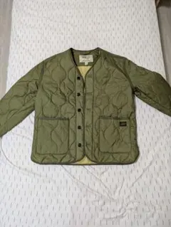 W.H.O.A.U. キルティングジャケット Sサイズ オリーブグリーン
