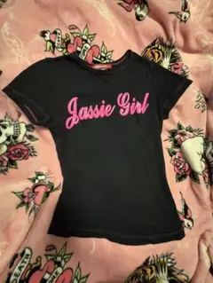 Jessie Girl ブラック Tシャツ M Y2K 平成ギャル 海外ガールのサムネイル