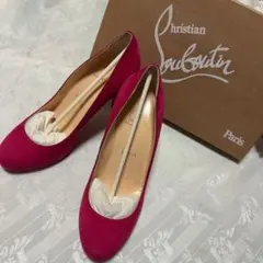 【新品】ルブタン Christian Louboutin スウェード パンプス