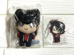 名探偵コナン　セガラッキーくじ　 羽田秀吉　ぬいぐるみ　ラバーストラップ　2点