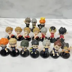 【匿名配送】　ハイキュー　チョコエッグ　フィギュア　17体セット