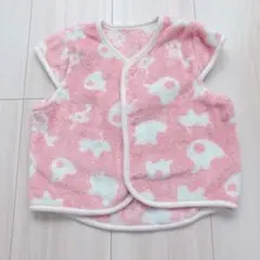 【アカチャンホンポ】スリーパーベスト　フリース　冬用　あったか　80〜90サイズ