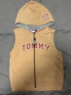 TOMMY キッズ フード付き ベスト