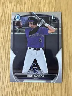 cole carrigg 1st bowman chrome