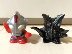 ソフビ　指人形　ウルトラマン　怪獣　ウルトラマンコスモス、ネオバルタン星人