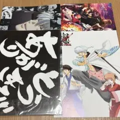 銀魂 THE FINAL パンフレット、ファイル1枚、特典2点の計4点セット