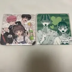 多聞くん今どっち⁉︎ 白泉社カフェ コースター　特典　うたげ　桜利