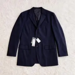 UNIQLOウールブレンドジャケット ネイビー XL タグ付き テーラード
