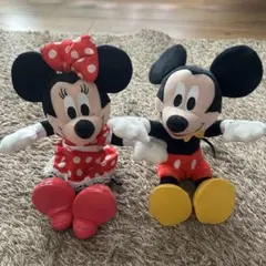 ミッキー・ミニー ぬいぐるみセット 約30cm