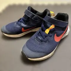 Nike ネイビー/オレンジ スニーカー20センチ