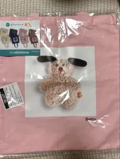 mojojojoドキドキくじ　C賞トートバッグ　ピンク