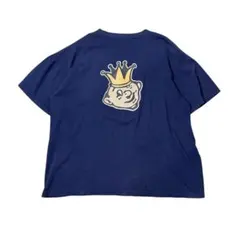 古*ジ様 80年代Stussy クラウンロゴ Tシャツ M ネイビー黒タグ 古*ジ様 80年代Stussy クラウンロゴ Tシャツ M ネイビー黒タグ