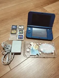 【動作確認済】New Nintendo 3DS LL 本体 メタリックブルー