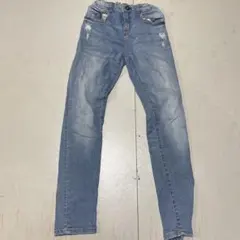 ZARABOYS デニム ジーンズ パンツ ダメージ加工 152cm