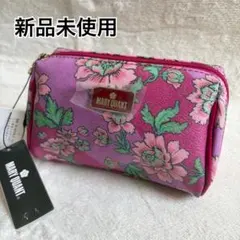 新品タグ付き MARY QUANT ポーチ 花柄 フラワー