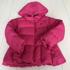 Ralph Lauren ピンク ダウンコート サイズ6 (120)