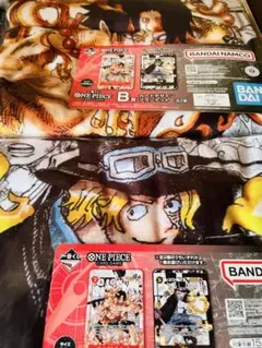B賞 ブランケット 2枚セット ONE PIECE Card 一番くじ