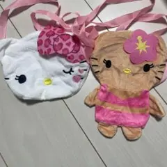 【完売品】ハローキティ　ぬいぐるみポシェット