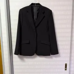 黒のリクルートスーツ（ジャケット、パンツ、ベスト　スカート）4点セット