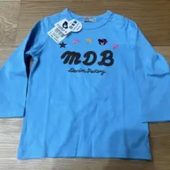 【新品未使用タグ付】ミキハウスダブルビー　ロンT 90cm