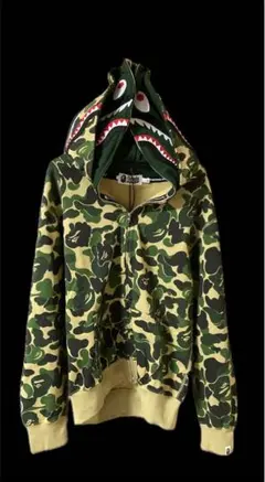 A Bathing Ape カモフラージュサメスウェット Lサイズ - メルカリ