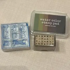スタンプセット　インク付き