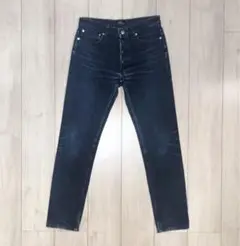 w27 良品 A.P.C. アーペーセー デニムパンツ ジーンズ ストレート 紺