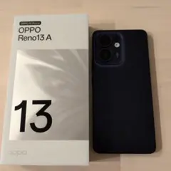 中古美品】OPPO Reno13 A ルミナスネイビー クリアケース付き - メルカリ