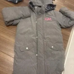 x-girl グレー ダウンコート フード付き美品