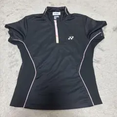 YONEX ハーフジップ テニスウェア レディースL ブラック
