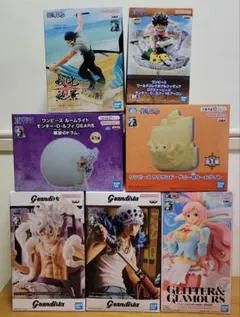 【未開封】 ワンピース　フィギュア まとめ売り　7個