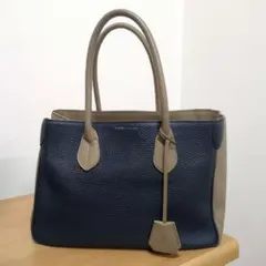 美品 ADMJ 前田典子コラボモデル シボ革 シュリンクレザー バイカラー