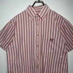 CHAPS チャップス　ストライプシャツ　サイズM ラルフローレン　90s 古着