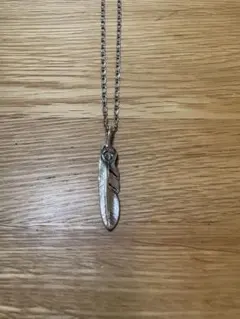 羽根デザイン ネックレス